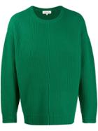 Ymc Ribbed Knit Jumper - Green