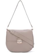 Furla - 'furla Club' Shoulder Bag - Women - Leather - One Size, Grey, Leather