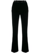 Cambio High Loose Fit Trousers - Black