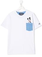 Mc2 Saint Barth Kids Teen Mickey Mouse T-shirt - White