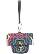 Zac Zac Posen Belay Print Mini Clutch Bag - Black
