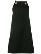 Calvin Klein 205w39nyc Embellished Straps Midi Dress - Black