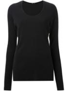 Bassike Waffle Jersey V Neck T-shirt