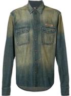 Prps Washed Denim Shirt, Men's, Size: Small, Blue, Cotton