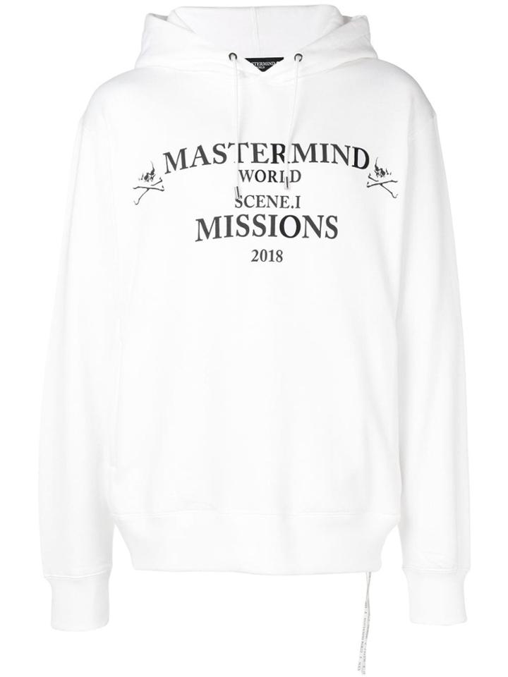 Mastermind Japan Missions Hoodie - White