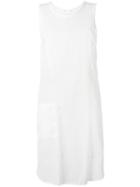 Lost & Found Rooms Oversized Pocket Tank, Size: Small, White, Cotton