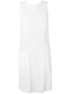 Lost & Found Rooms Oversized Pocket Tank, Size: Small, White, Cotton