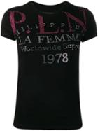 Philipp Plein P.l.n. Embellished T-shirt - Black