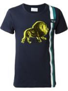 Yoshio Kubo Mix Print T-shirt