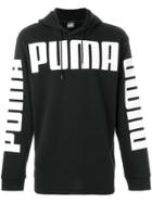 Puma Logoed Hoodie - Black