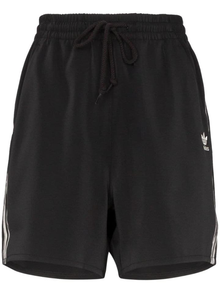 Adidas By Danielle Cathari X Daniëlle Cathari Striped Shorts - Black