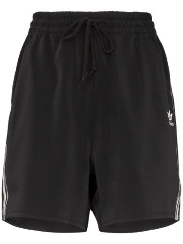 Adidas By Danielle Cathari X Daniëlle Cathari Striped Shorts - Black