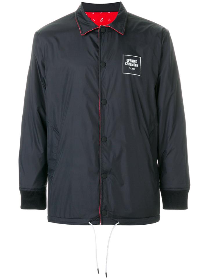 Opening Ceremony Zipped Fitted Jacket - Black