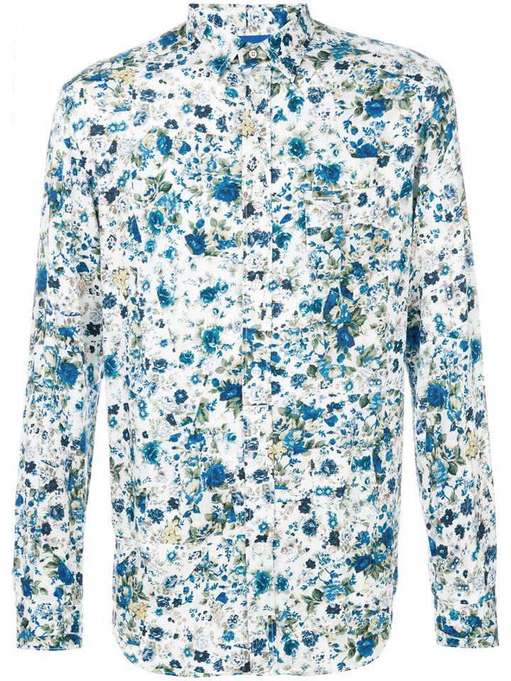 Diesel - Floral Print Shirt - Men - Viscose - Xl, White, Viscose