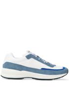 A.p.c. Two-tone Skeakers - White