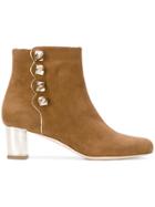 Malone Souliers Effie Ankle Boots - Nude & Neutrals