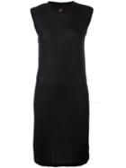 Rick Owens Drkshdw - Sleeveless Elongated T-shirt - Women - Viscose - S, Women's, Black, Viscose