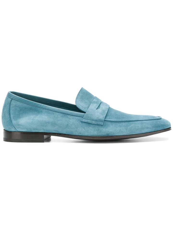 Paul Smith Pointed Toe Slip-on Loafers - Blue