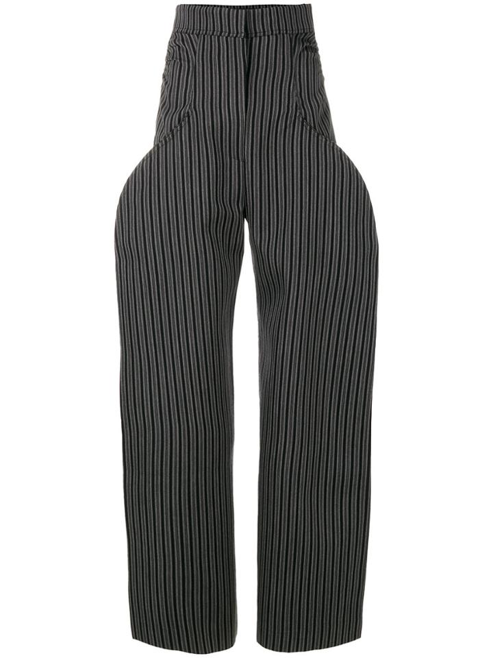Jacquemus High-waisted Trousers - Grey