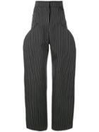 Jacquemus High-waisted Trousers - Grey