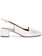 Tabitha Simmons Ines Sling Back Loafers - White