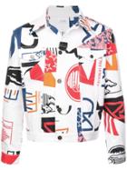 Calvin Klein 205w39nyc Americana Denim Jacket - White