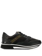 Tommy Hilfiger Branded Stripe Sneakers - Black