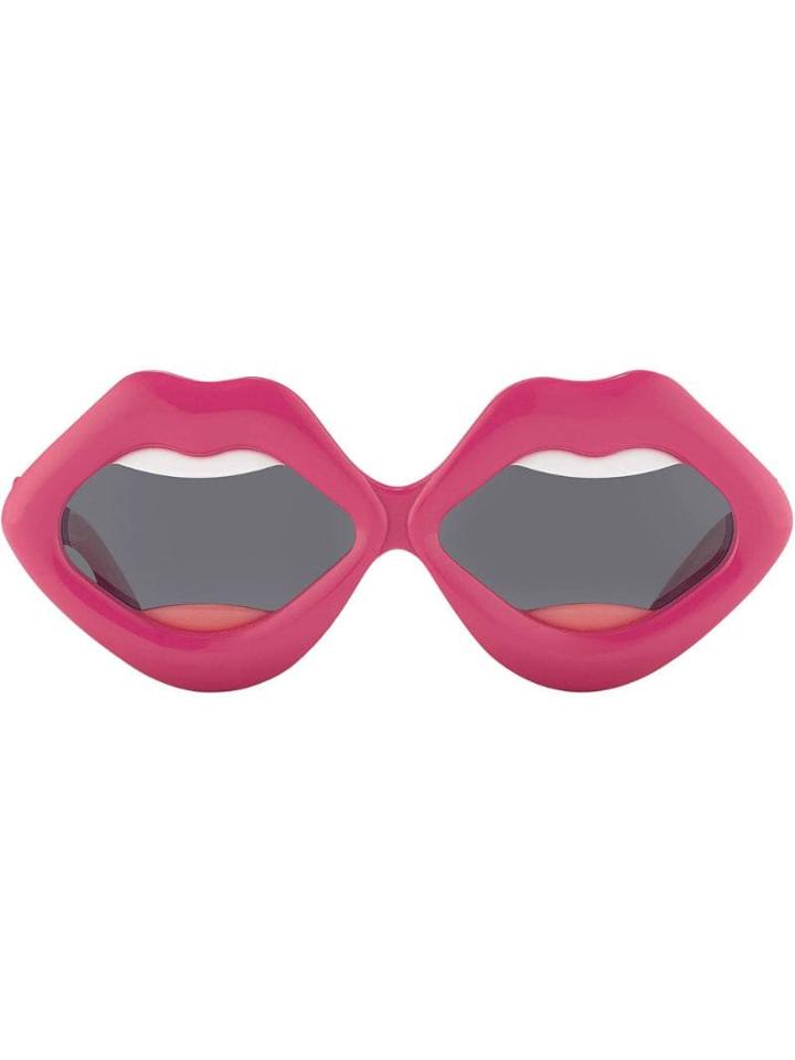 Linda Farrow Yazbukey Lips Sunglasses - Pink