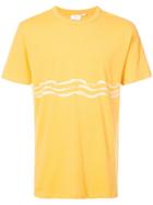 Onia Waves Print T-shirt - Yellow & Orange