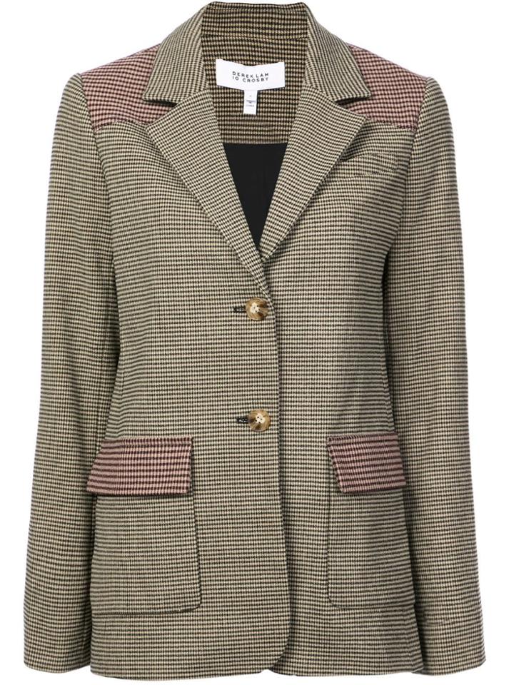 Derek Lam 10 Crosby Oversized Blazer - Neutrals