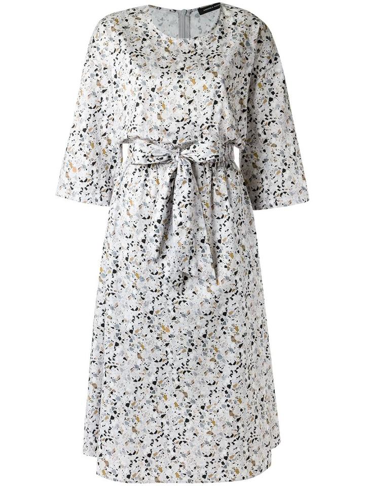 Andrea Marques - Midi Dress - Women - Cotton - 40, White, Cotton