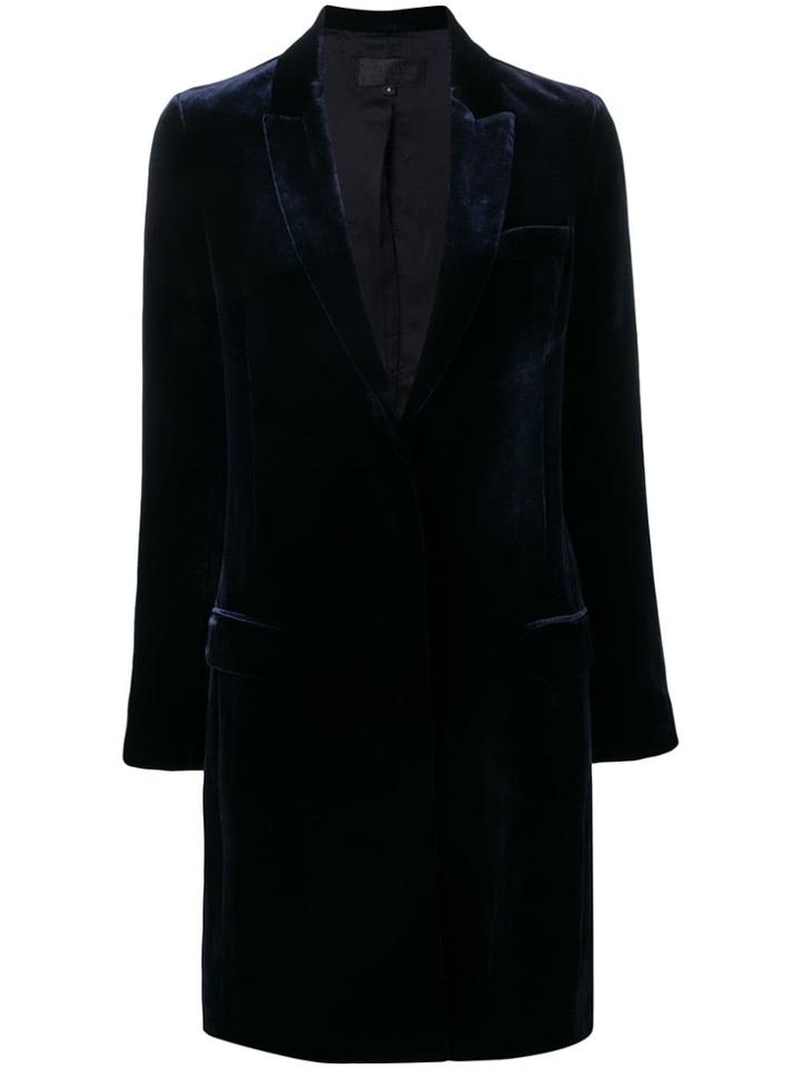 Nili Lotan Reese Coat - Blue