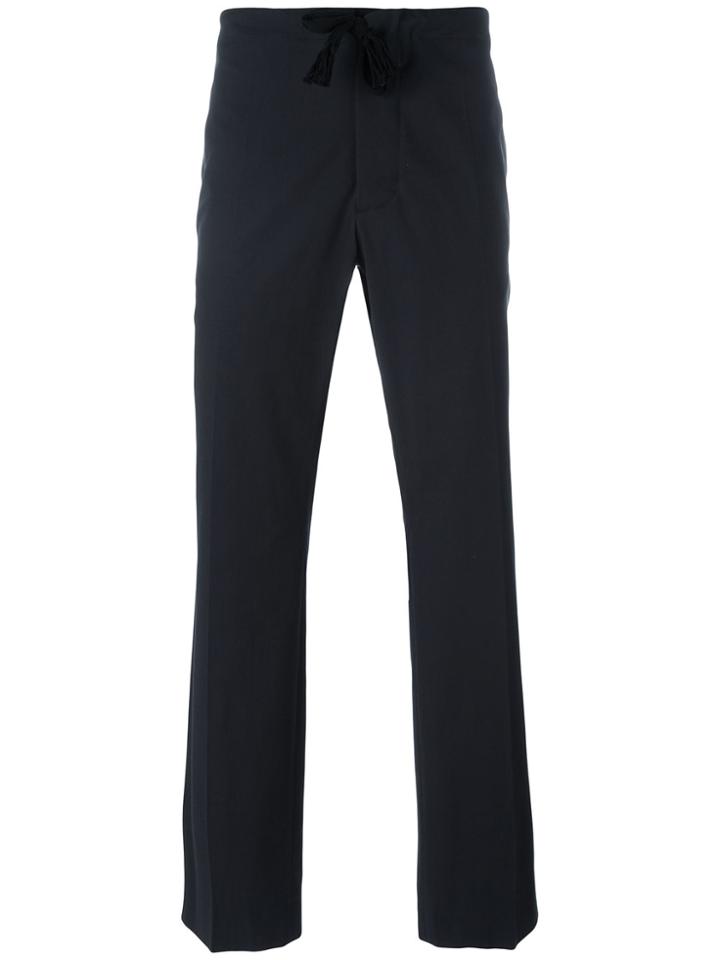 Maison Margiela Drawstring Trousers - Blue