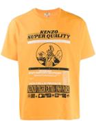 Kenzo Printed T-shirt - Orange
