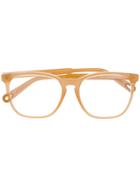 Chloé Eyewear Ce2740 Square-frame Glasses - Neutrals