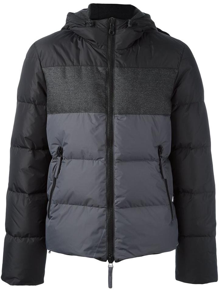 Duvetica 'cadell' Padded Jacket, Men's, Size: 50, Grey, Feather Down/polyamide/feather