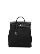 Hermès Pre-owned Herbag Two-way Backpack - Black
