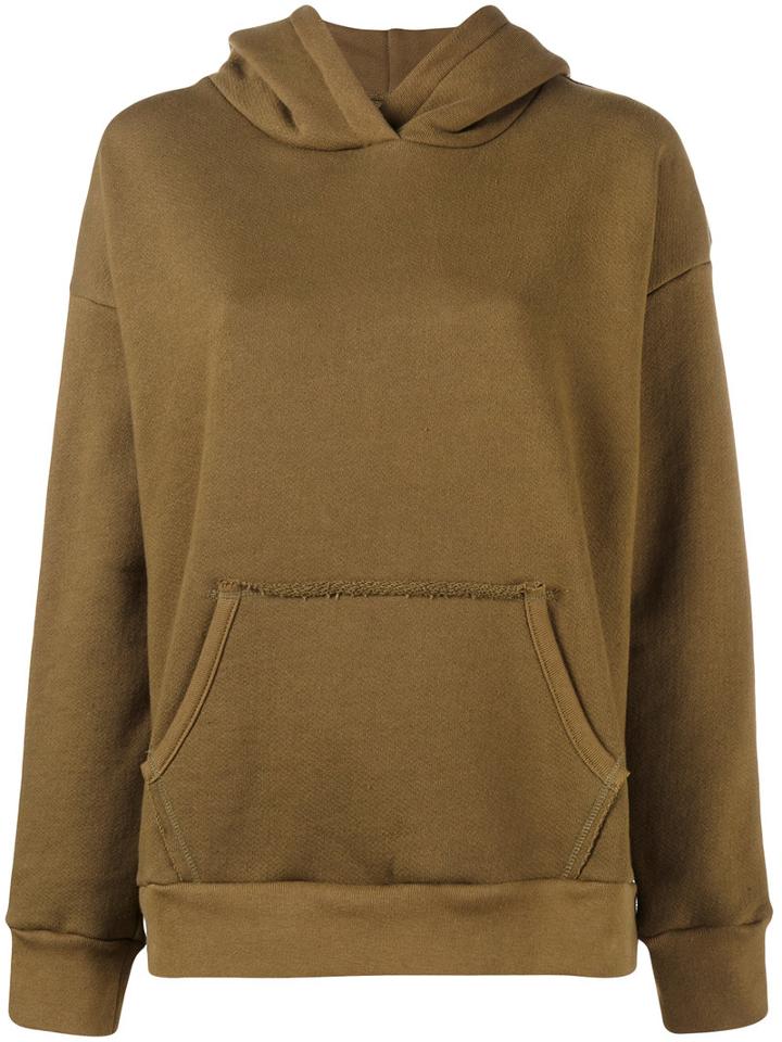 Simon Miller - 'boise' Hoodie - Women - Cotton - 1, Women's, Green, Cotton
