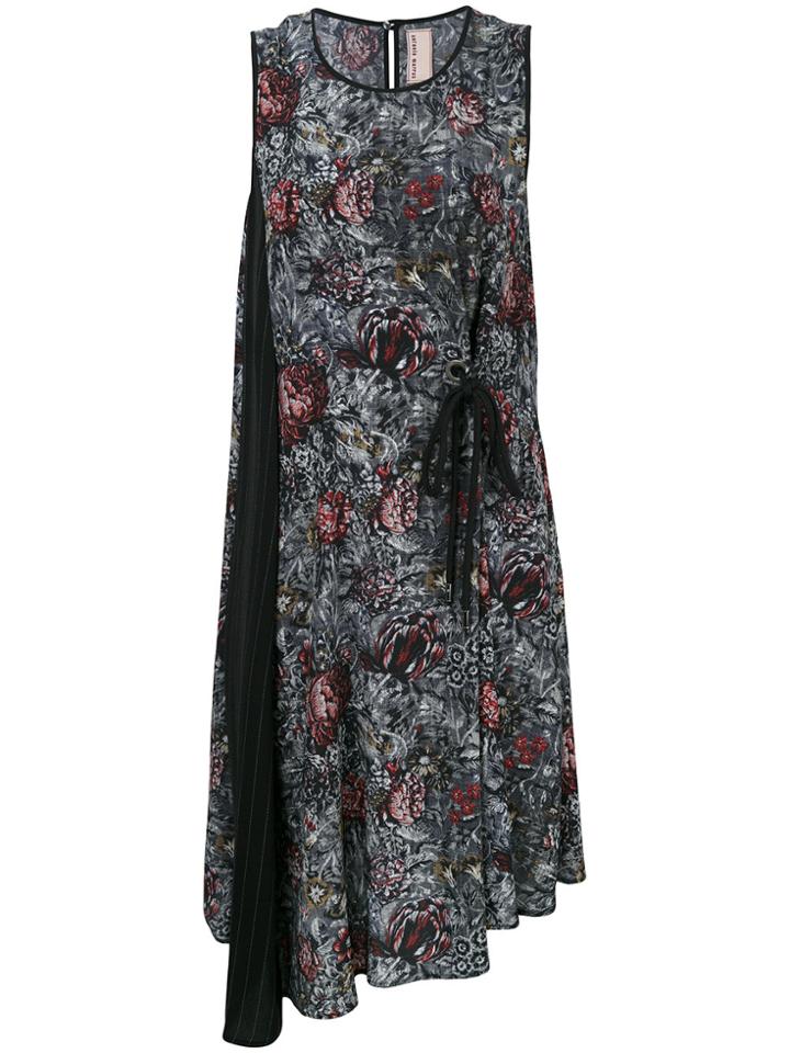 Antonio Marras Asymmetric Wrap Dress - Multicolour