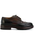 Santoni Chunky Brogues - Brown