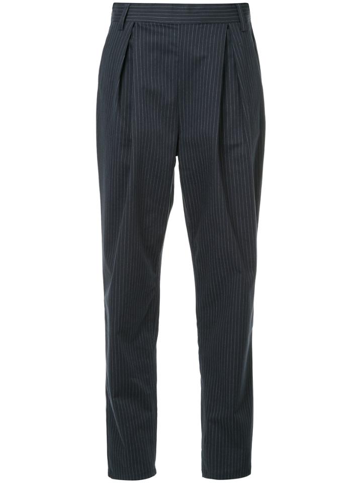 Mads N0rgaard Petunia Pin Trousers - Blue