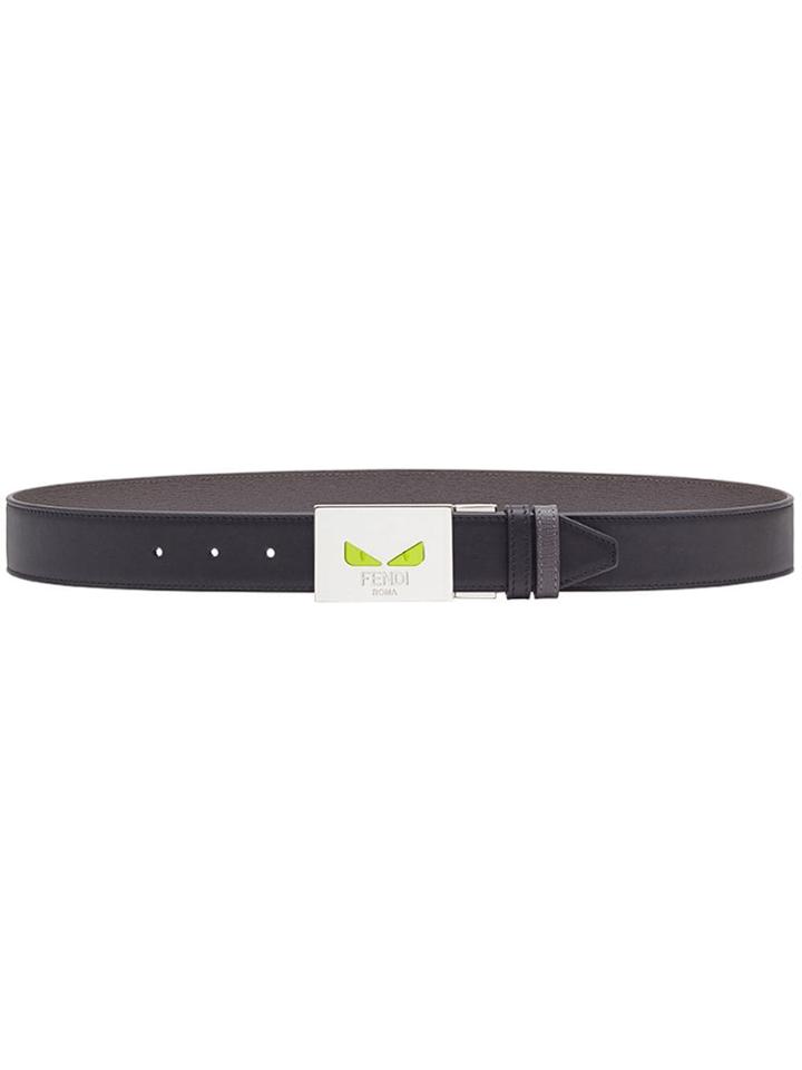Fendi I See You Eyes Belt - Black