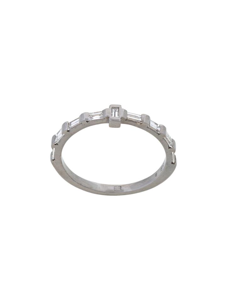 Eva Fehren Tetra Band Ring - Metallic