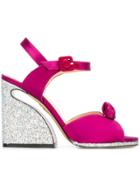 Charlotte Olympia 'vreeland' Sandals - Pink & Purple