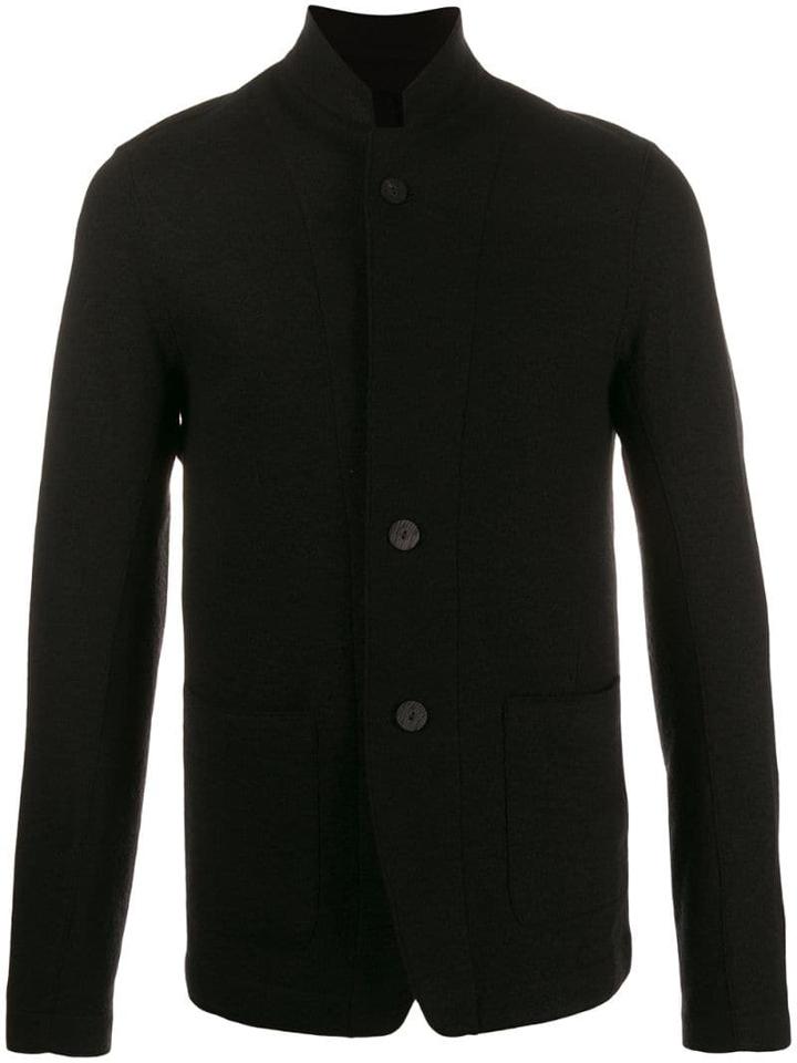 Transit Textured Shirt Jacket - Black