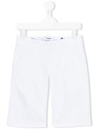 Msgm Kids - Bermuda Shorts - Kids - Cotton/spandex/elastane - 4 Yrs, White