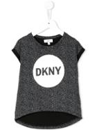 Dkny Kids - Logo Print T-shirt - Kids - Cotton/modal - 10 Yrs, Black