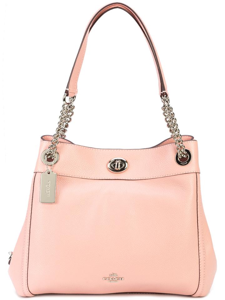 Coach Edie Shoulder Bag - Pink & Purple