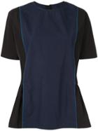 Marni Peplum Side Blouse - Black