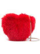 Les Petits Joueurs Love Heart Crossbody Bag - Red